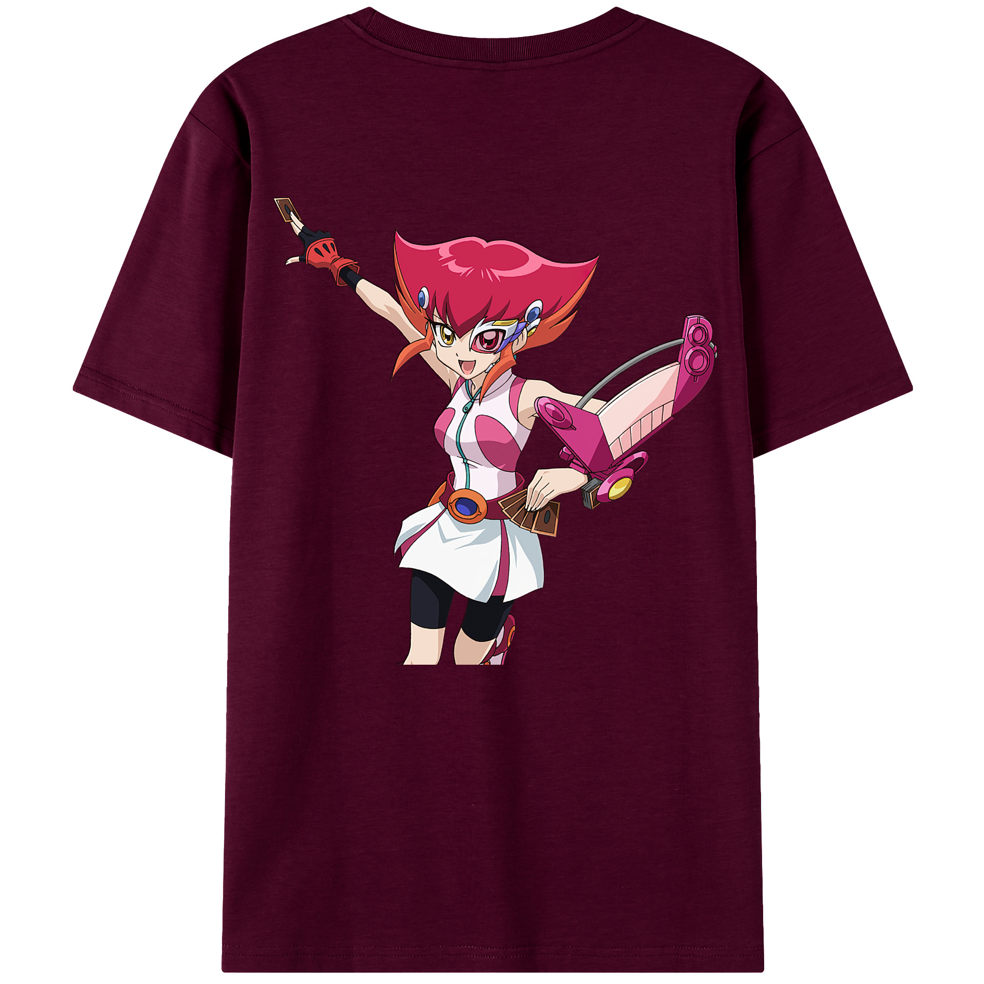 （画像用） 遊☆戯☆王 Yu-Gi-Oh! レディース半袖Tシャツ(バックプリント)